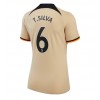 Chelsea Thiago Silva #6 Tredjedrakt Kvinner 2022-23 Kortermet